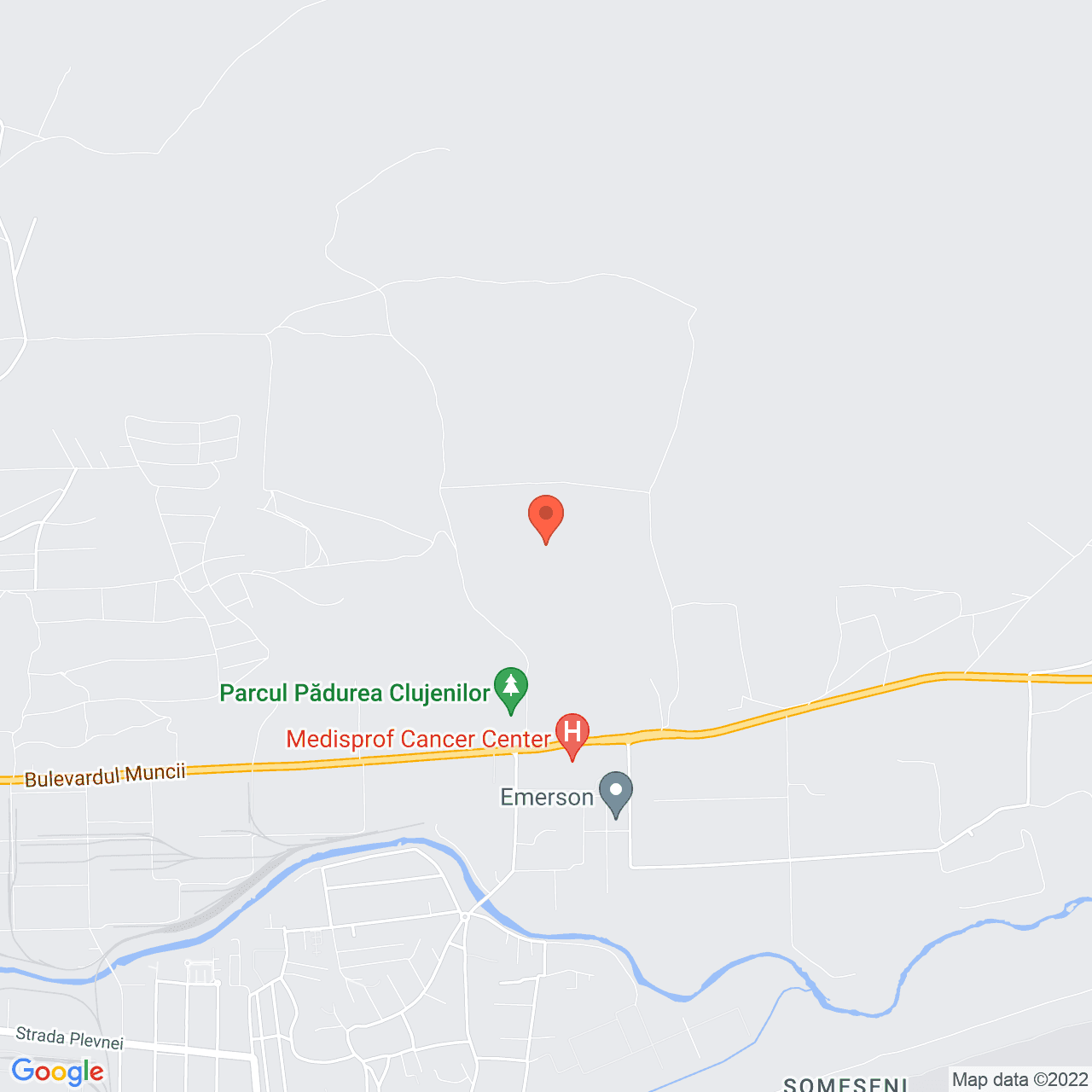 Poza harta streetview, zoom 14, adresa Voronet, Cluj-Napoca, judetul Cluj