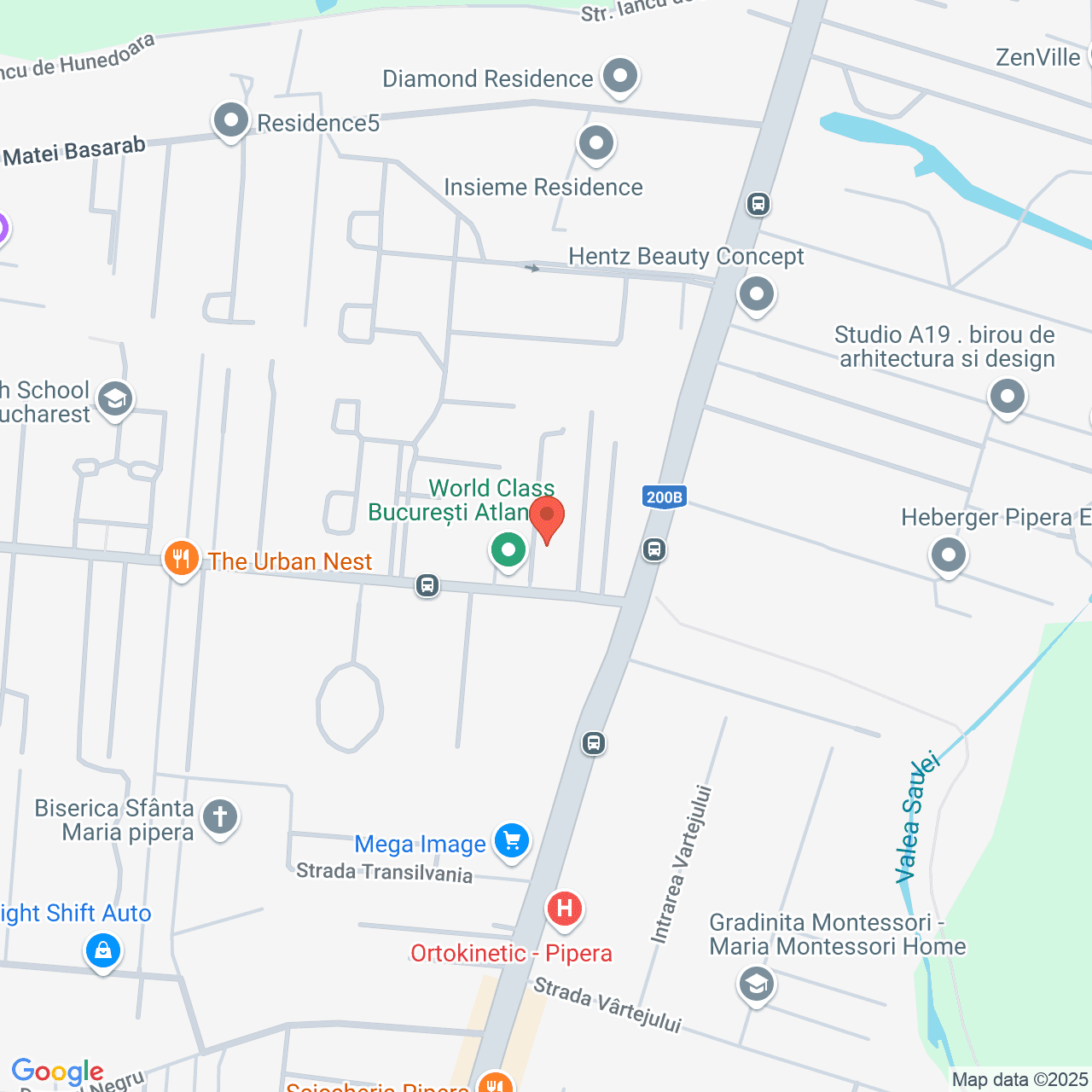 Poza harta streetview, zoom 16, adresa Voluntari, Str. Erou Iancu Nicolae, nr. 8, , judetul