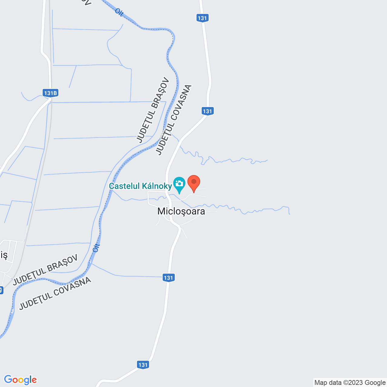 Poza harta streetview, zoom 14, adresa Laterala 201 Miclosoara, , judetul