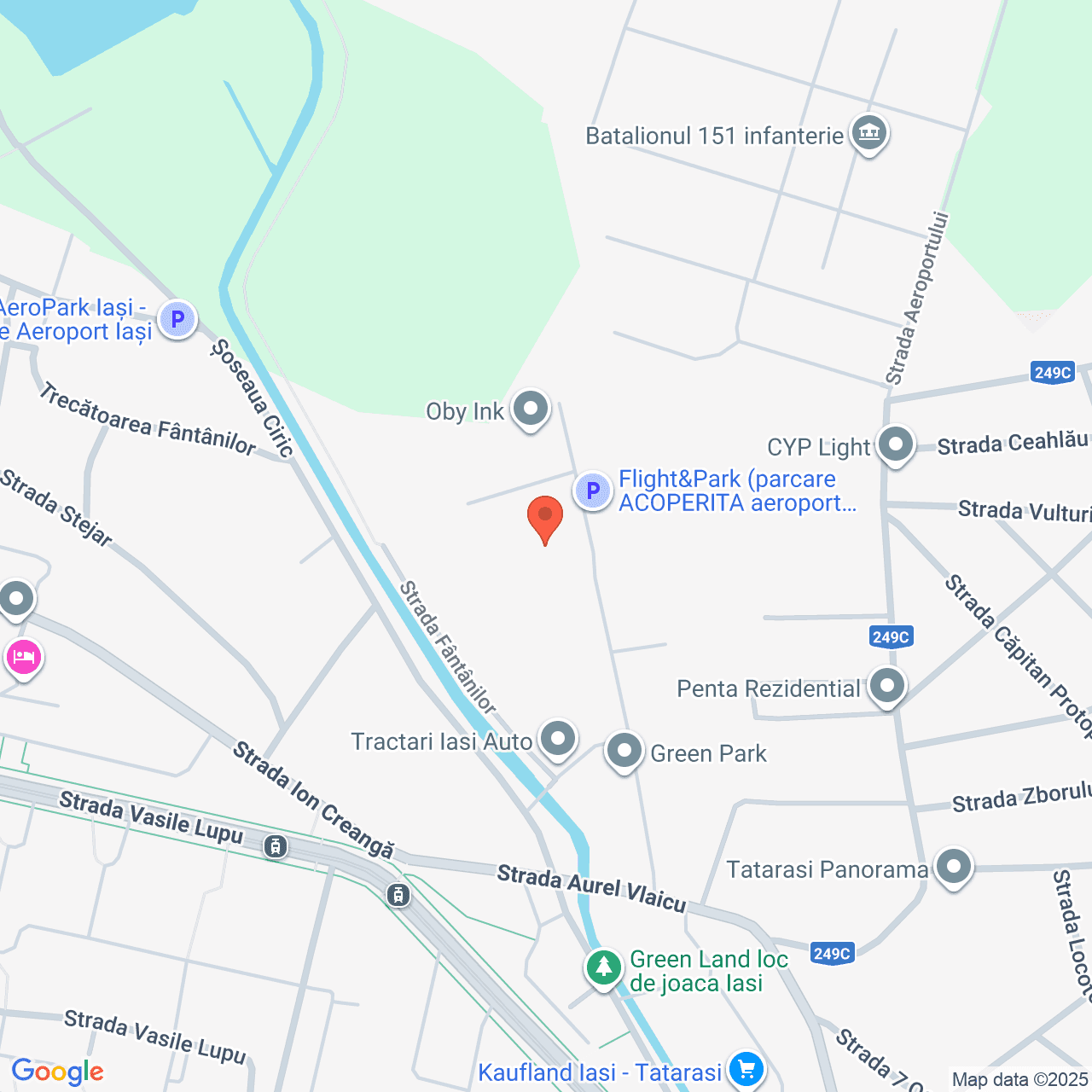 Poza harta streetview, zoom 16, adresa Iasi, Str. Fantanilor, Nr. 37-63, , judetul