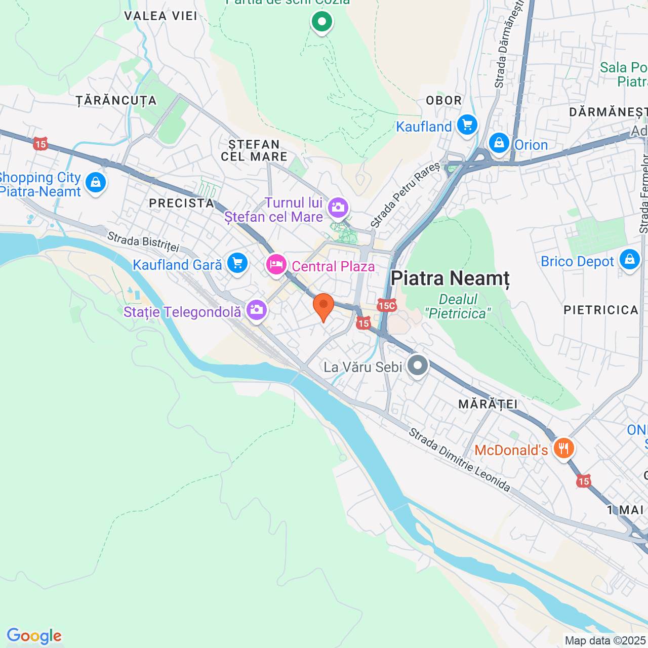 Poza harta streetview, zoom 14, adresa Piatra Neamț, bd. Lt. Drăghescu, , judetul