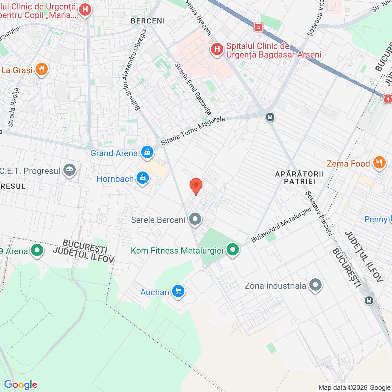 Poza harta streetview, zoom 14, adresa Bucuresti, Drumul Binelui nr. 45-47, , judetul
