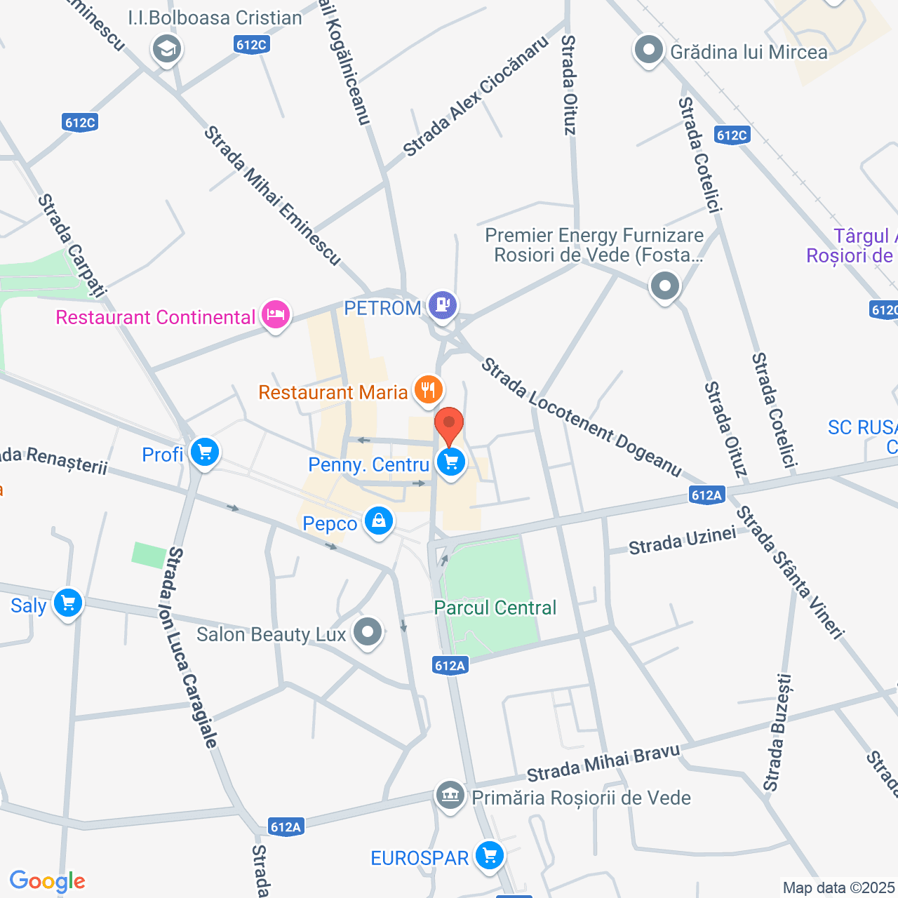 Poza harta streetview, zoom 16, adresa str. Mihail Kogălniceanu, bl. 216, Roșiori de Vede, , judetul