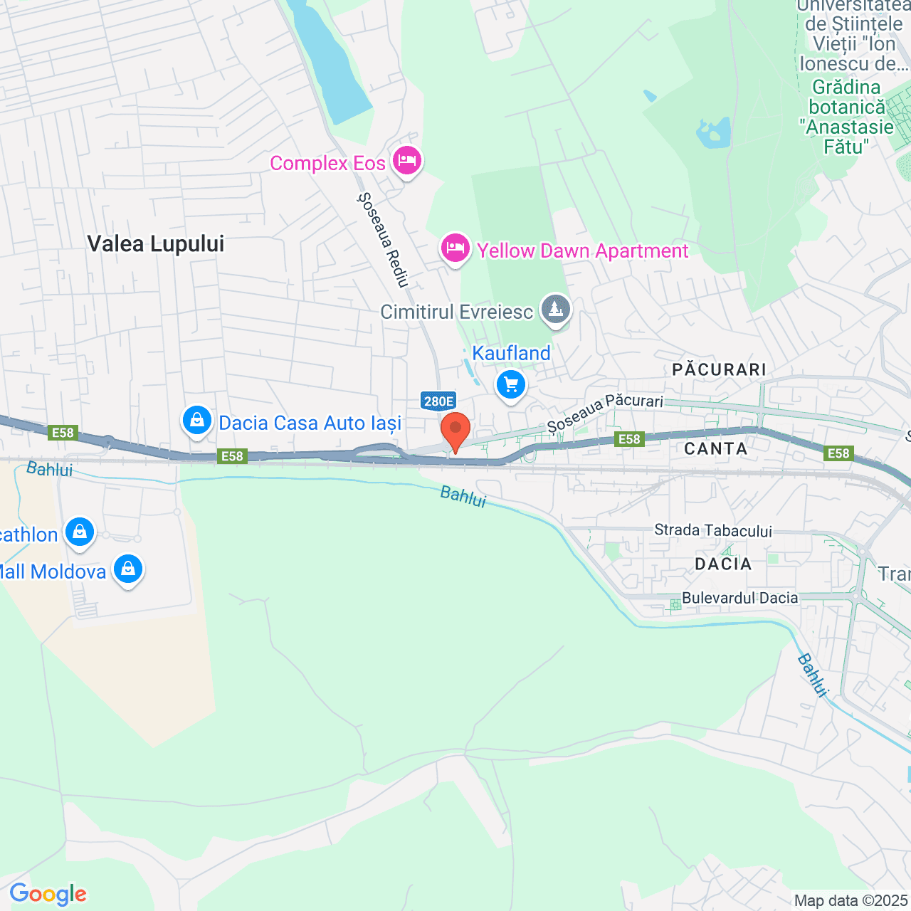 Poza harta streetview, zoom 14, adresa Iasi, Sos. Pacurari nr. 131, , judetul