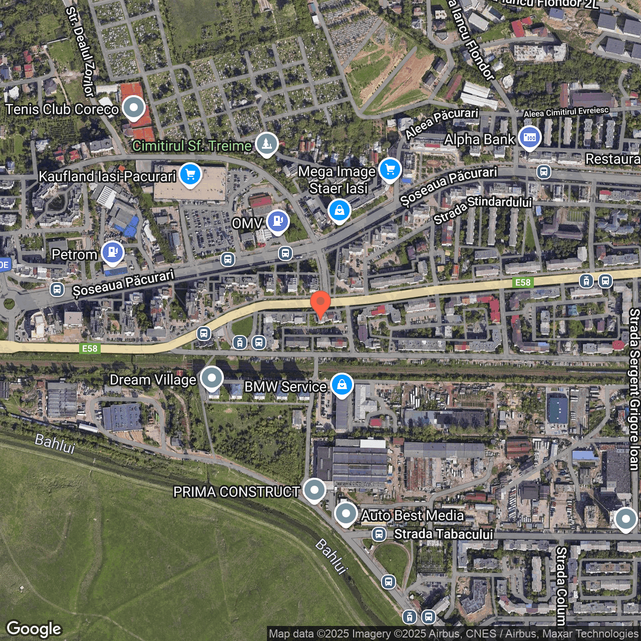 Poza harta hybrid, zoom 16, adresa Iaşi, str. Canta 51, , judetul