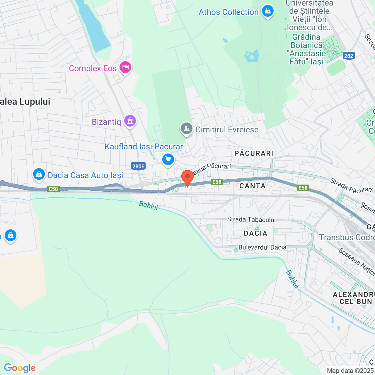 Poza harta streetview, zoom 14, adresa Iaşi, str. Canta 51, , judetul