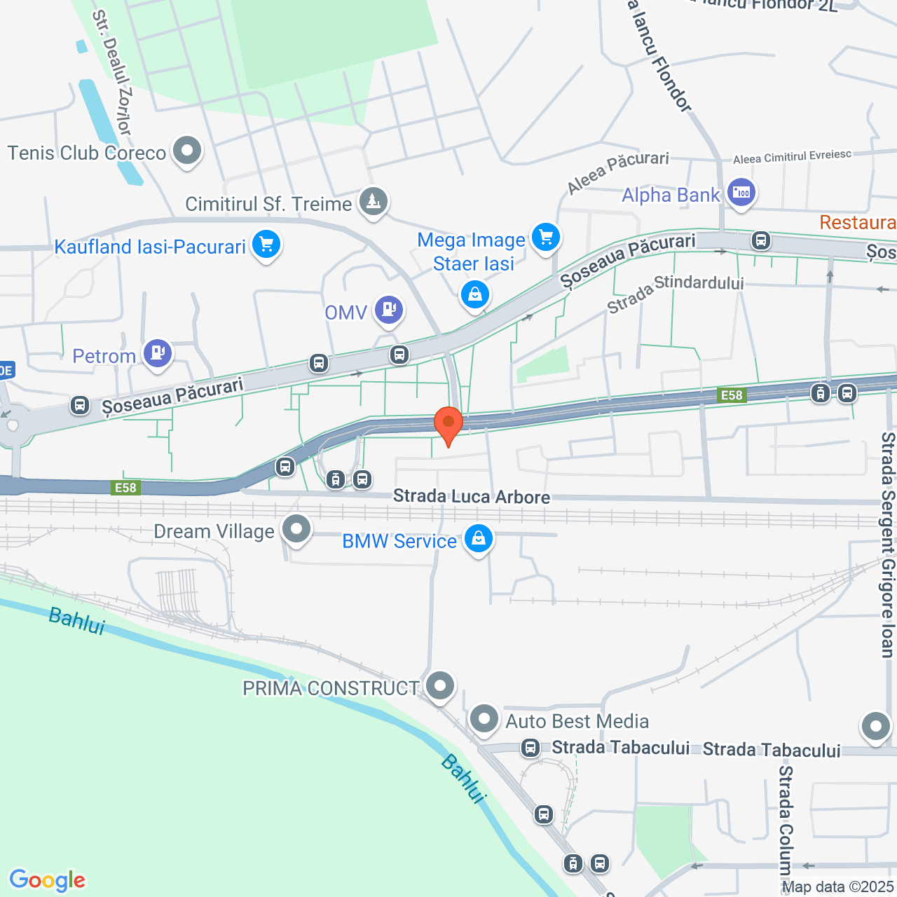 Poza harta streetview, zoom 16, adresa Iaşi, str. Canta 51, , judetul