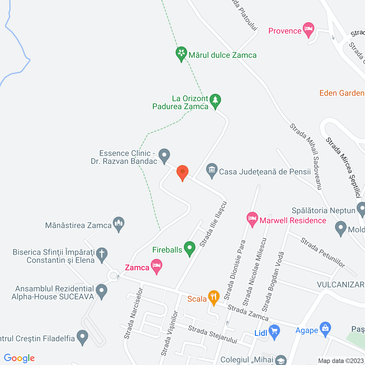 Poza harta streetview, zoom 16, adresa Ilie Ilașcu 25 Suceava, , judetul