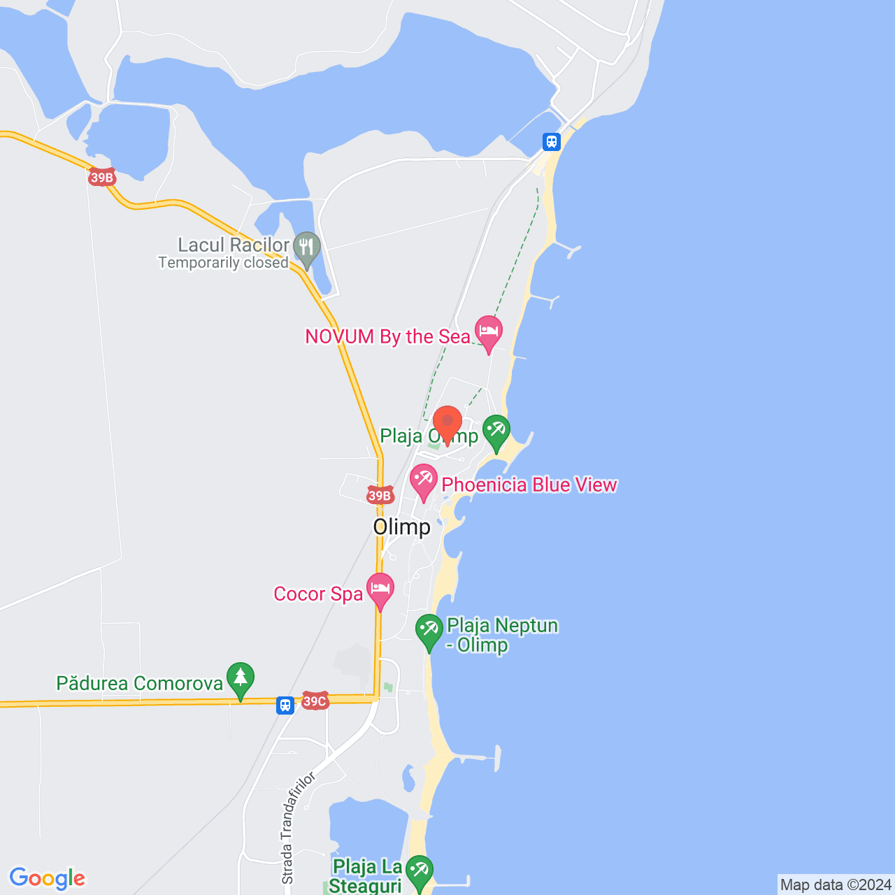 Poza harta streetview, zoom 14, adresa Strada Olimp Olimp, , judetul