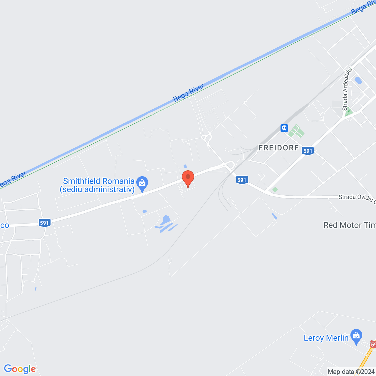 Poza harta streetview, zoom 14, adresa Timisoara, str. Polona nr.2, , judetul