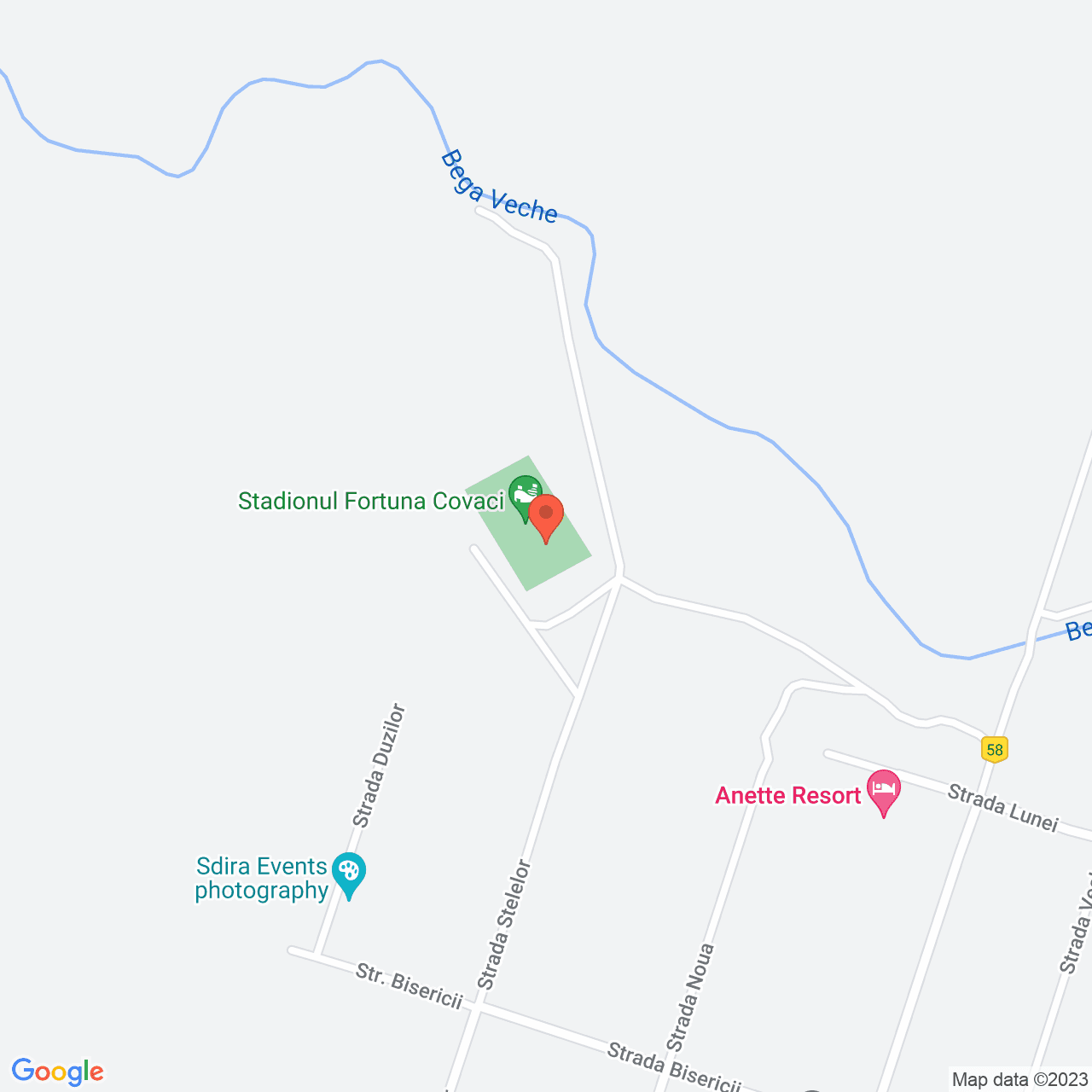 Poza harta streetview, zoom 16, adresa Covaci, , judetul