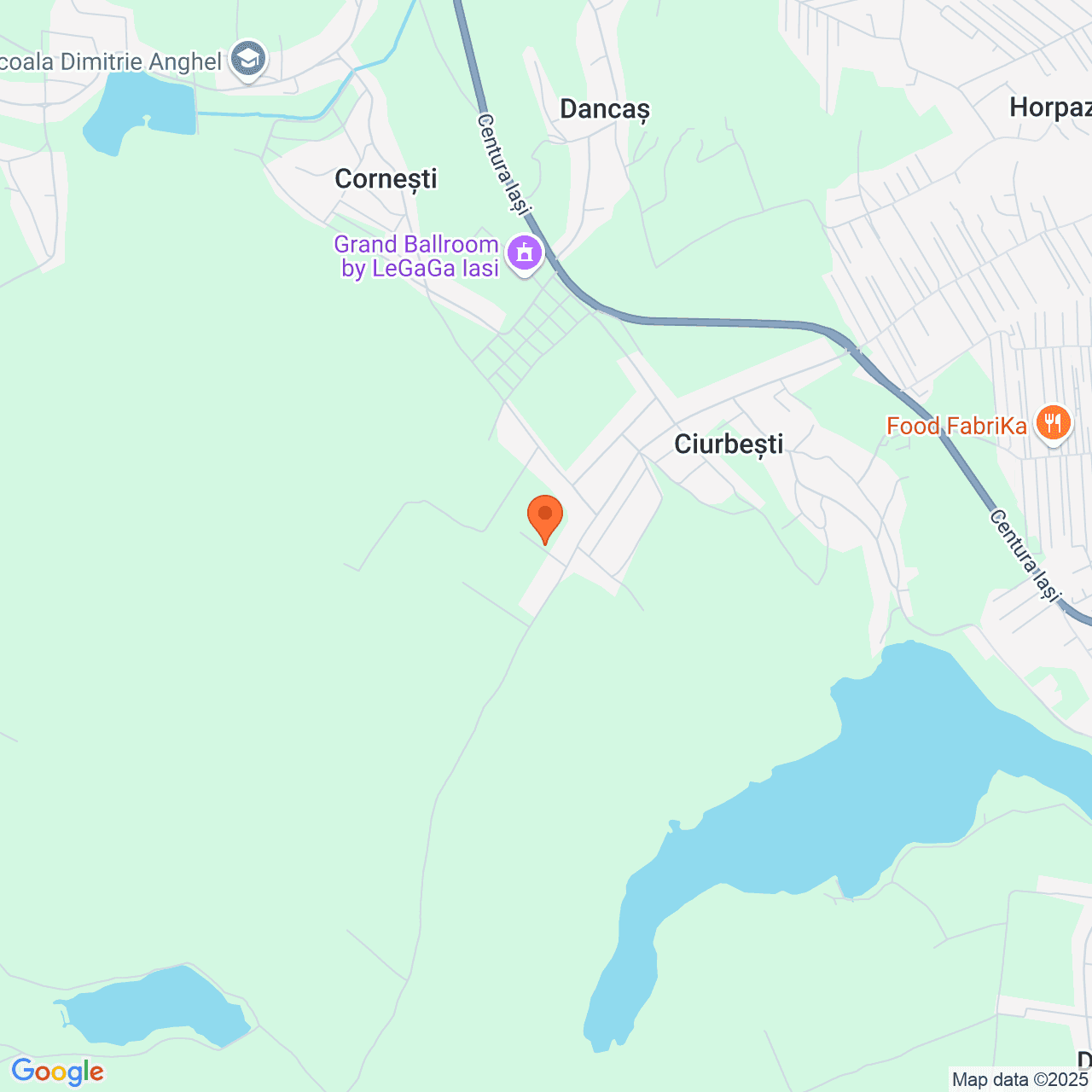 Poza harta streetview, zoom 14, adresa Miroslava Iasi, , judetul