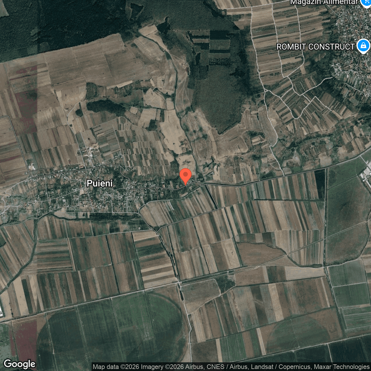 Poza harta hybrid, zoom 14, adresa Baneasa, str. Principala nr. 128a, jud. Giurgiu, , judetul