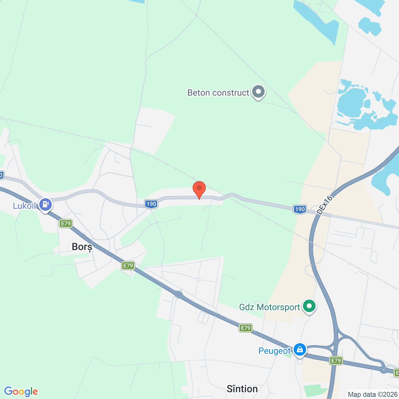 Poza harta streetview, zoom 14, adresa comuna Borș Jud. Bihor, , judetul