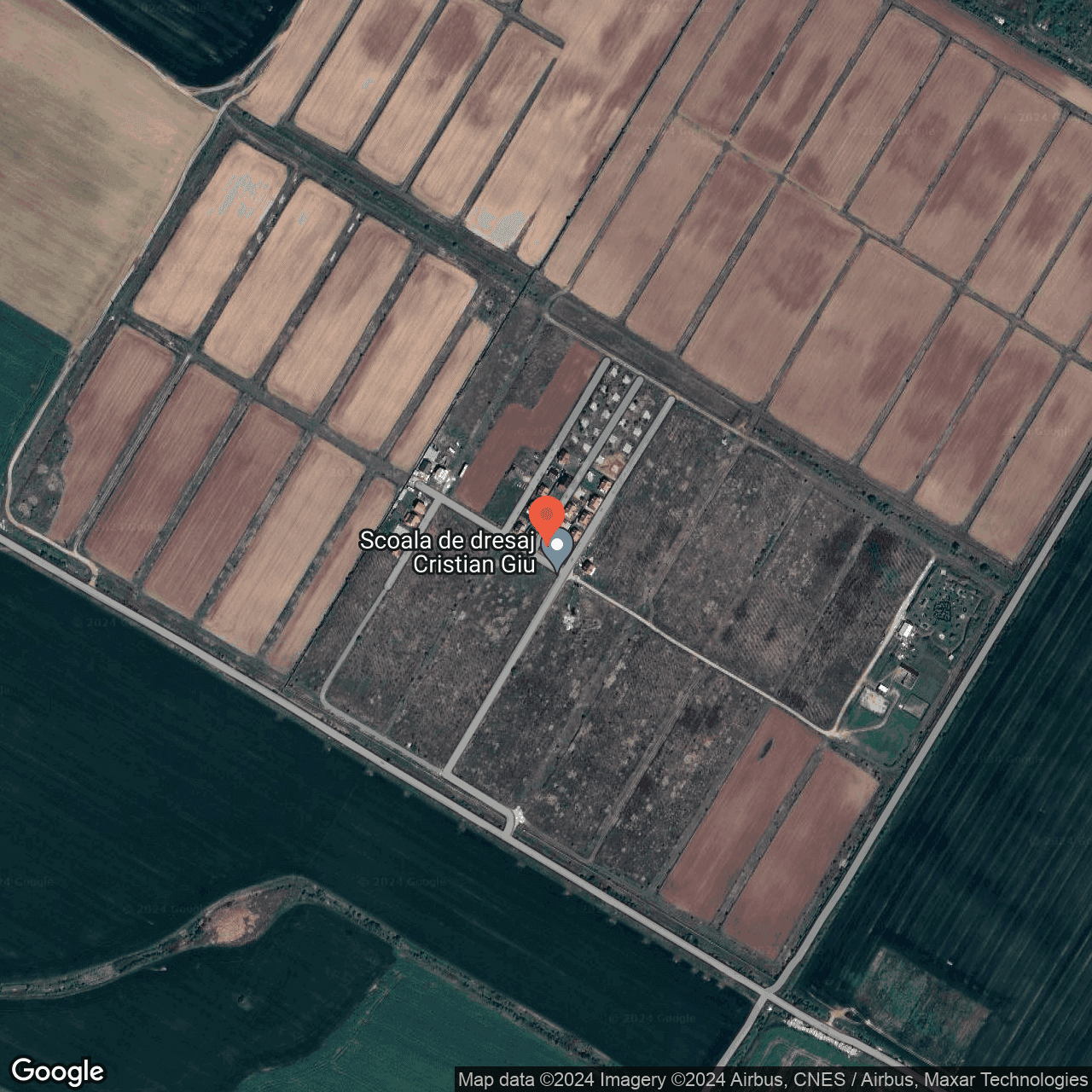 Poza harta hybrid, zoom 16, adresa Mihailesti, , judetul