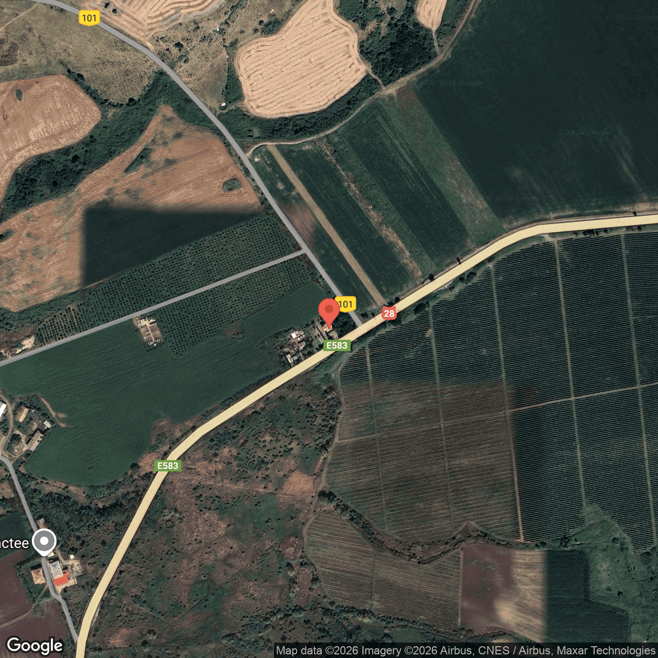 Poza harta hybrid, zoom 16, adresa Strunga, jud. Iași, , judetul