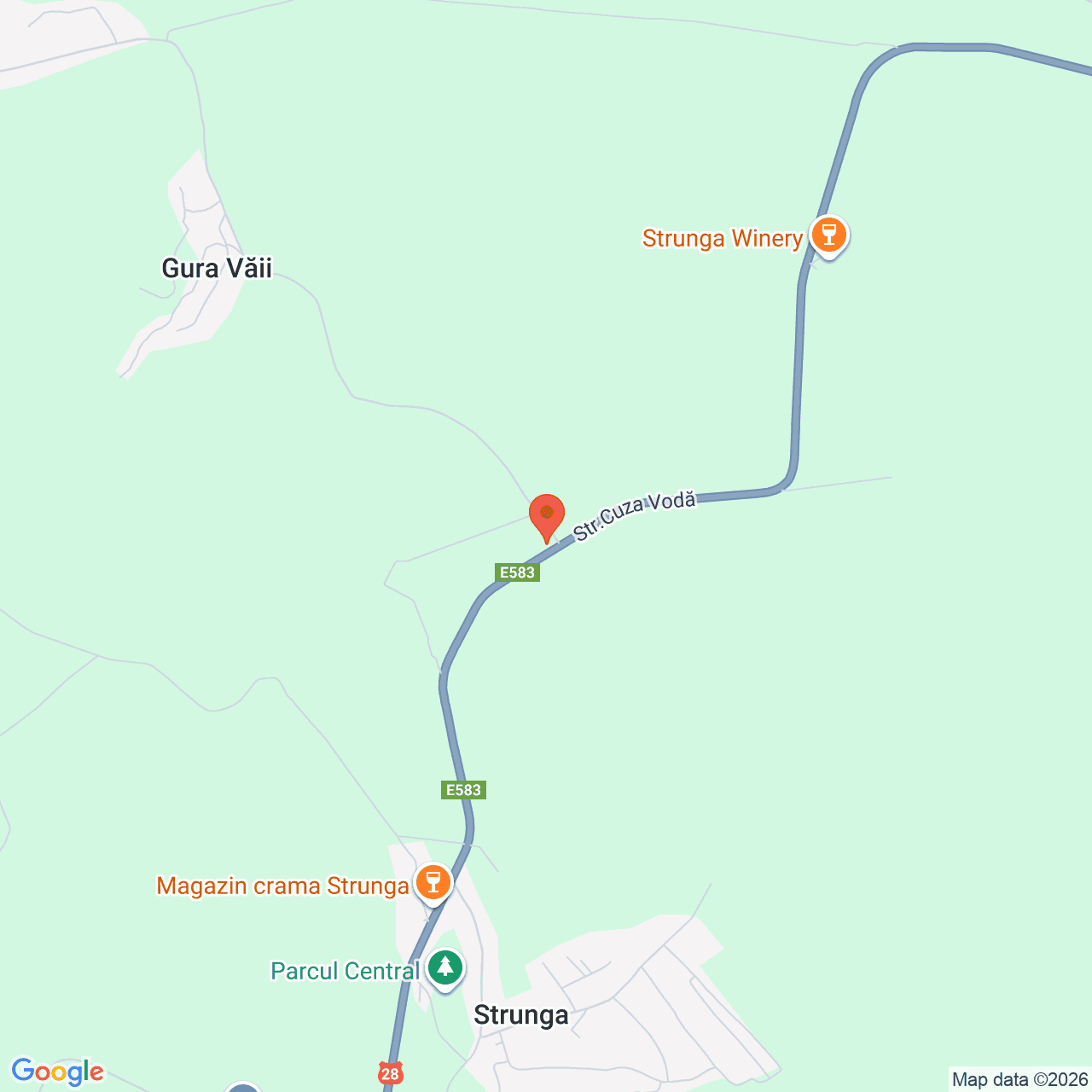 Poza harta streetview, zoom 14, adresa Strunga, jud. Iași, , judetul