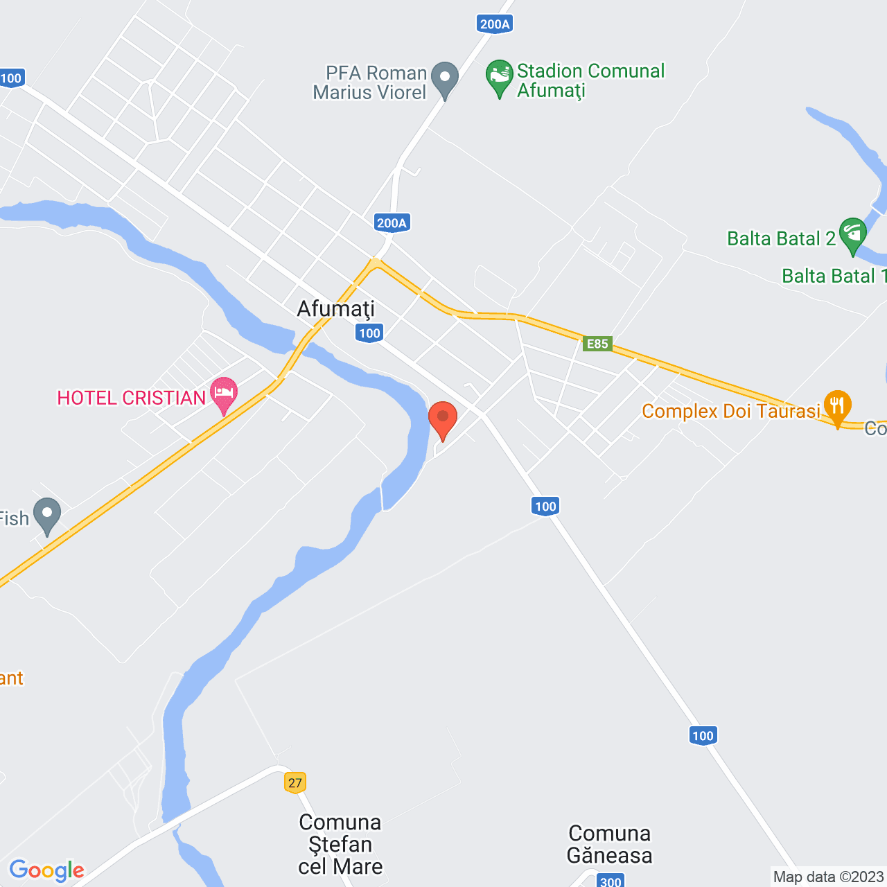 Poza harta streetview, zoom 14, adresa Afumati, , judetul