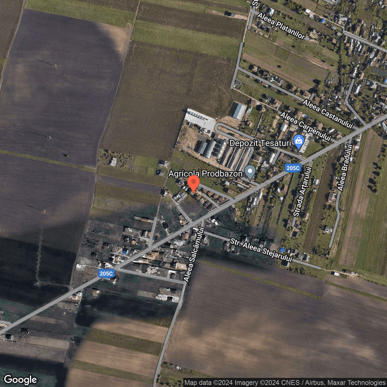 Poza harta hybrid, zoom 16, adresa Golesti Vrancea, , judetul