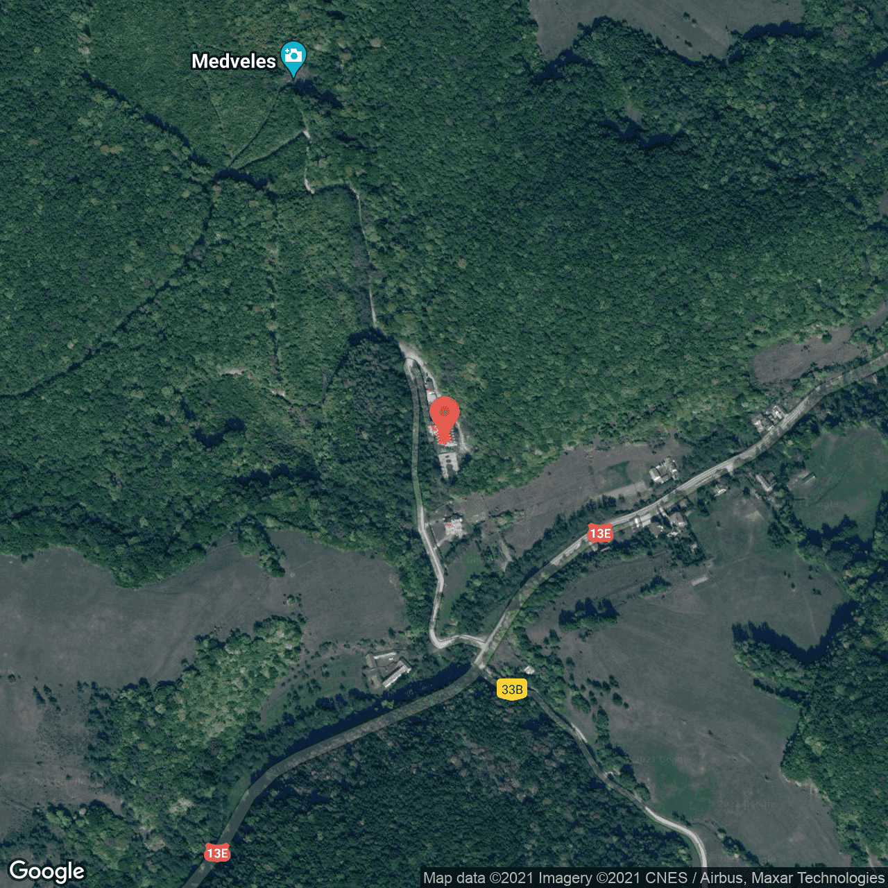 Poza harta hybrid, zoom 16, adresa Valcele, judetul Covasna