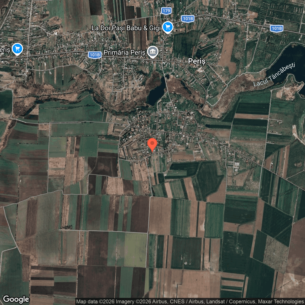 Poza harta hybrid, zoom 14, adresa Peris, str. Reinvierii nr.23C, jud. Ilfov, , judetul