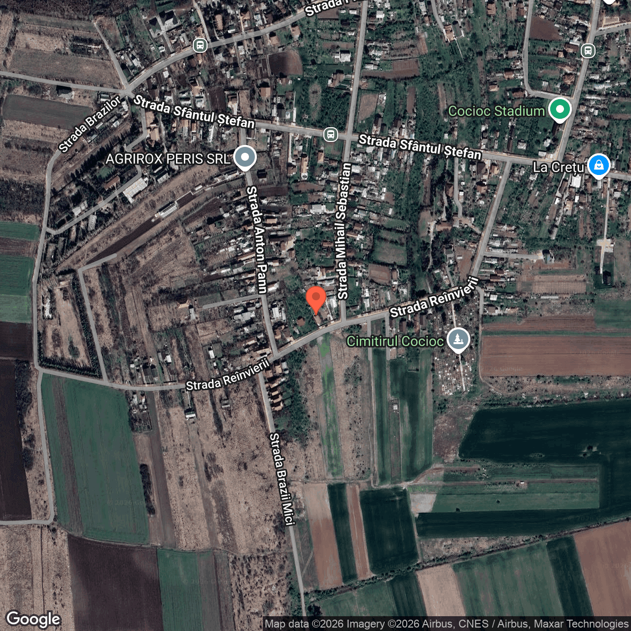 Poza harta hybrid, zoom 16, adresa Peris, str. Reinvierii nr.23C, jud. Ilfov, , judetul