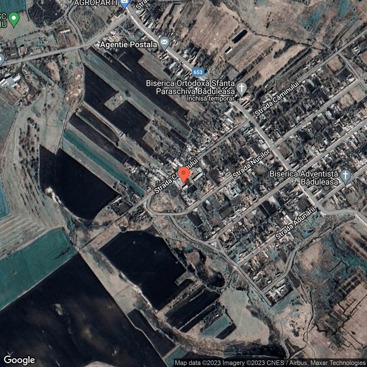 Poza harta hybrid, zoom 16, adresa Baduleasa, , judetul