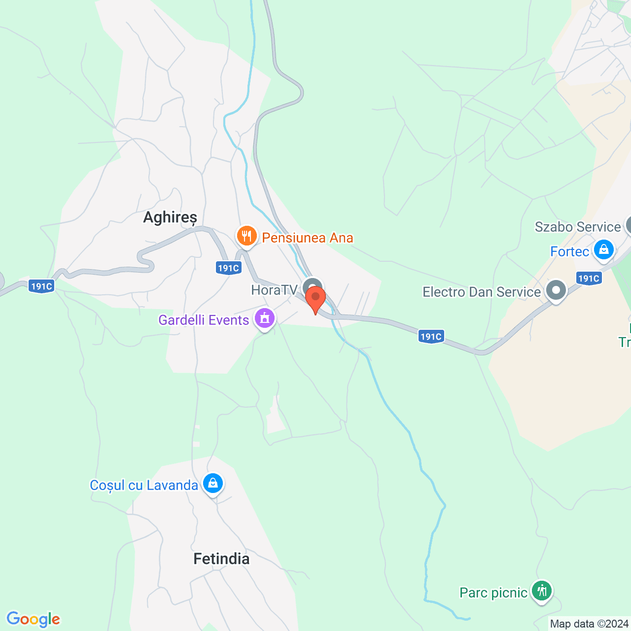 Poza harta streetview, zoom 14, adresa Aghires, nr. 2B, com. Mesesenii de Jos, jud. Salaj, , judetul