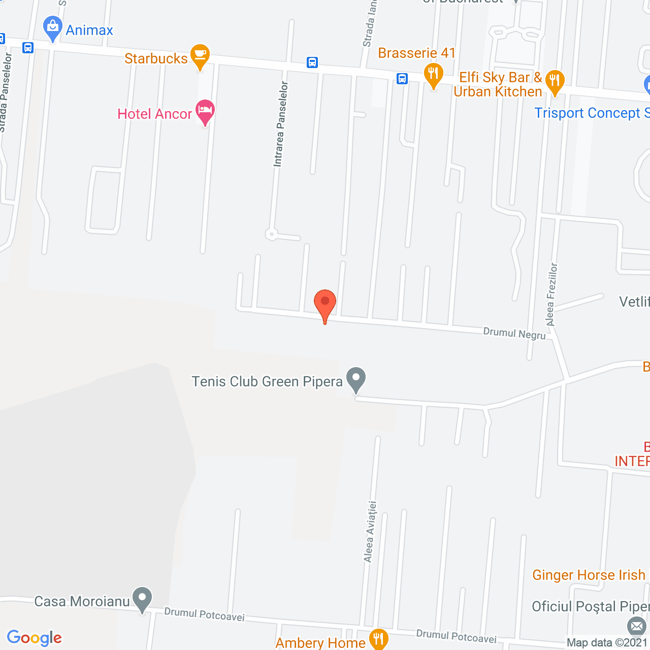 Poza harta streetview, zoom 16, adresa Drumul Negru 47, Voluntari, judetul Bucuresti Ilfov