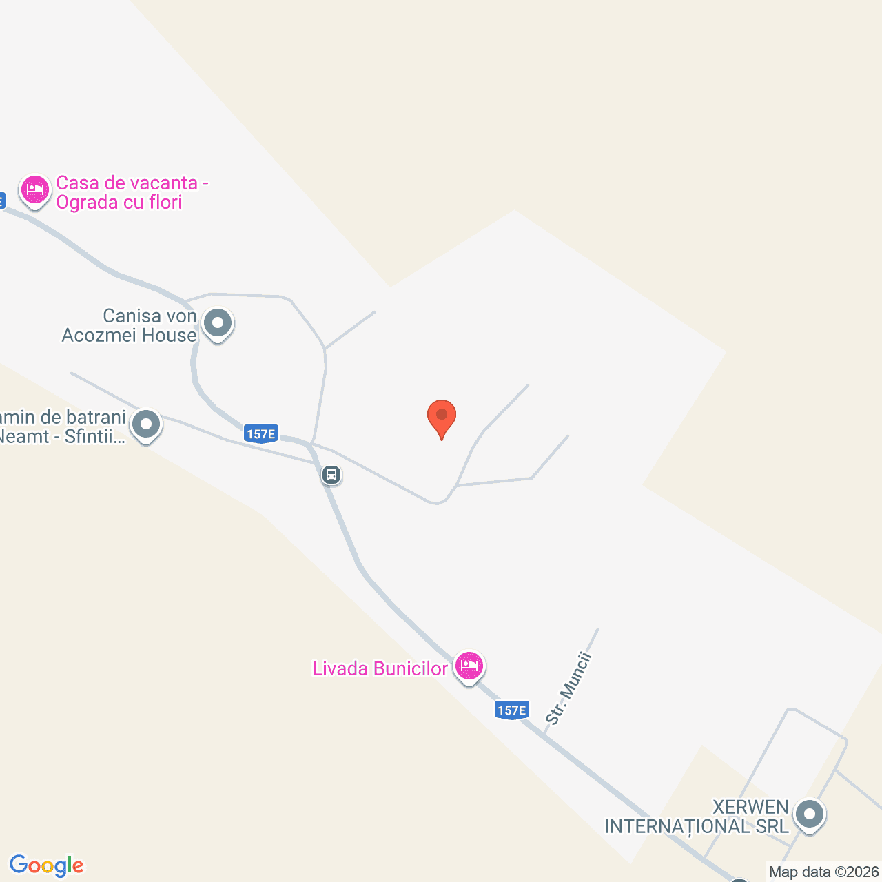 Poza harta streetview, zoom 16, adresa Garcina Neamt, , judetul