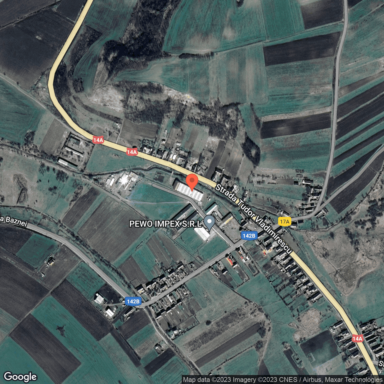 Poza harta hybrid, zoom 16, adresa Blăjel, strada Tudor Vladimirescu, nr. 2A, , judetul