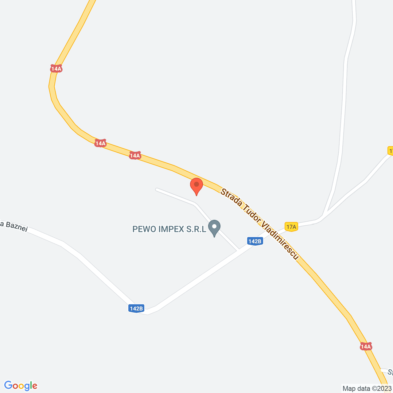 Poza harta streetview, zoom 16, adresa Blăjel, strada Tudor Vladimirescu, nr. 2A, , judetul