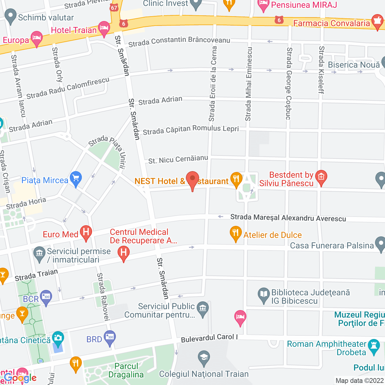 Poza harta streetview, zoom 16, adresa Matei Vasilescu nr.12, Drobeta-Turnu Severin, judetul Mehedinti