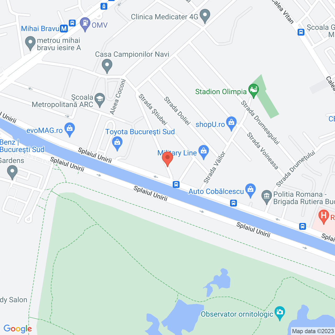 Poza harta streetview, zoom 16, adresa Bucuresti, sect. 3, Str. Chiciurei, nr. 39, , judetul