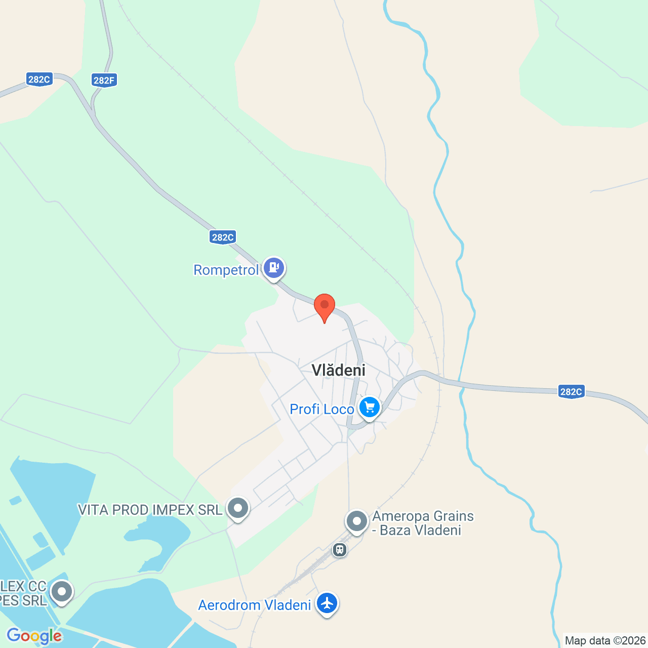 Poza harta streetview, zoom 14, adresa Vladeni Iasi, , judetul