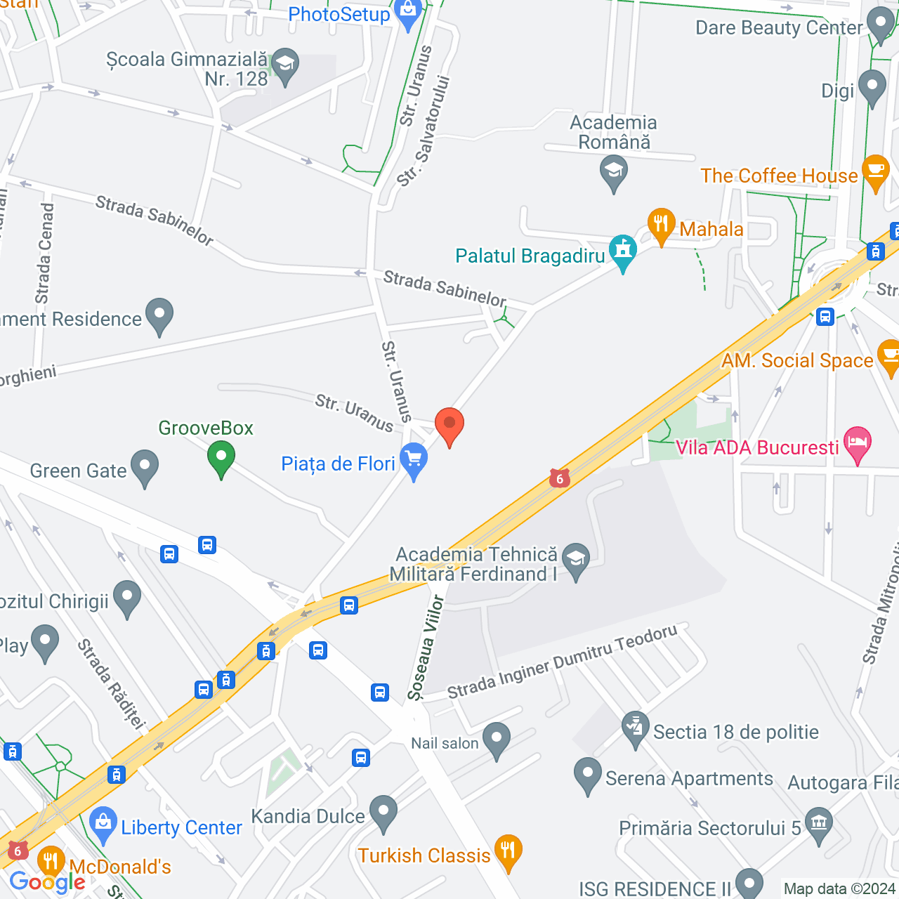 Poza harta streetview, zoom 16, adresa București, str. Calea Rahovei, nr. 175D, , judetul