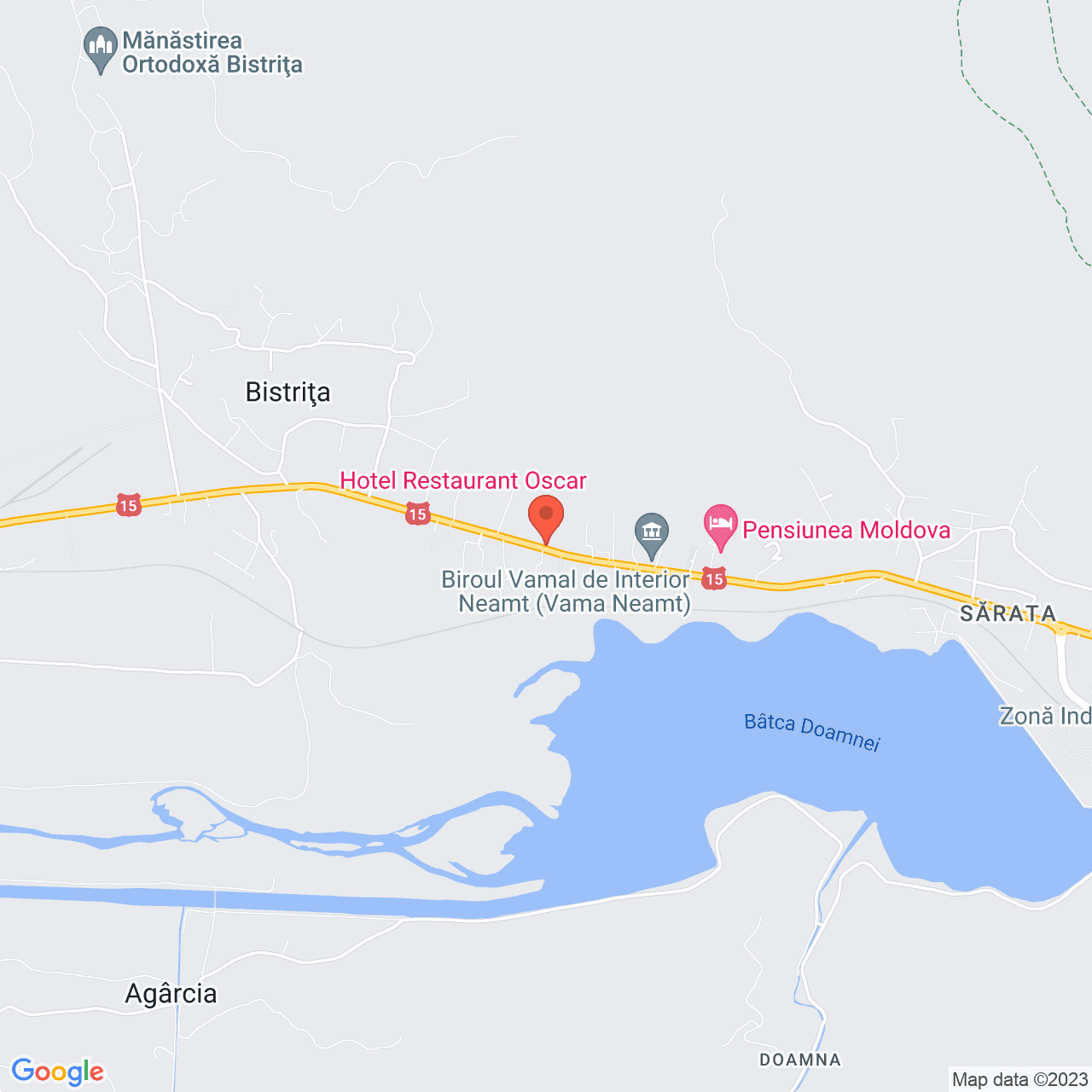 Poza harta streetview, zoom 14, adresa Bistriţa Neamt, , judetul