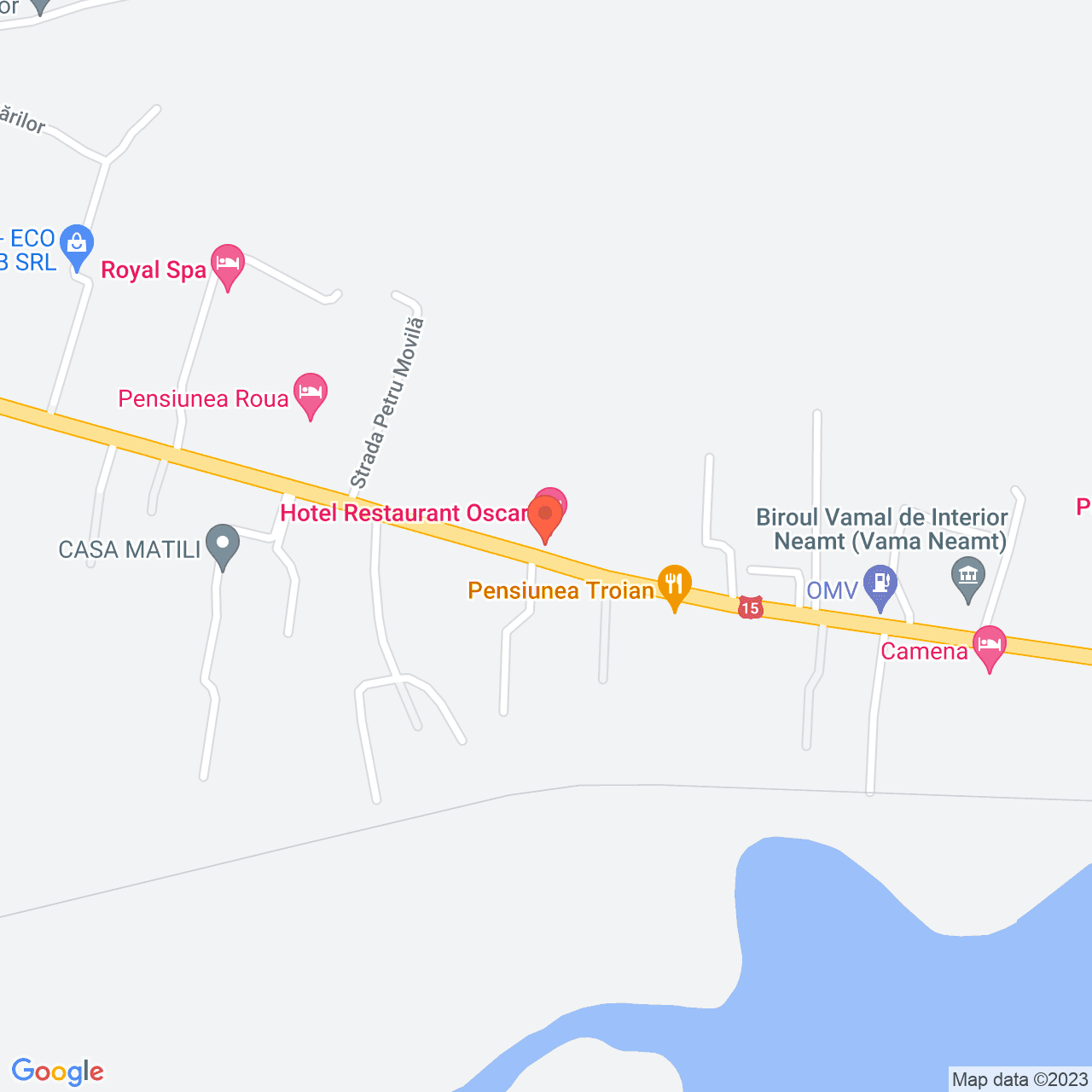 Poza harta streetview, zoom 16, adresa Bistriţa Neamt, , judetul