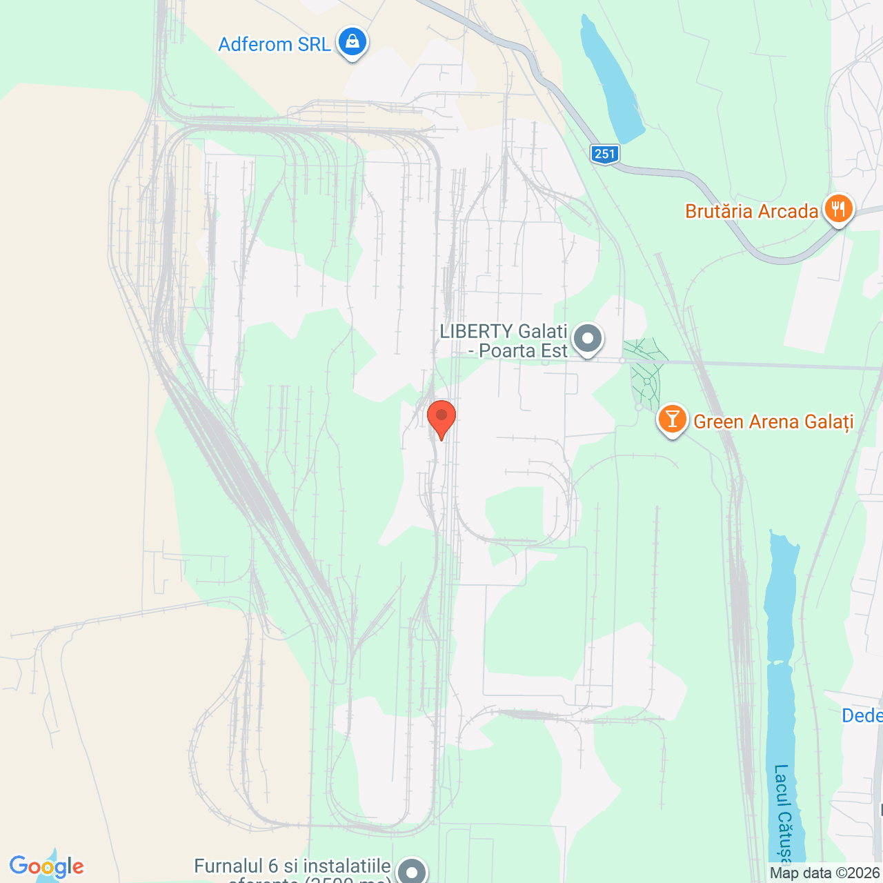 Poza harta streetview, zoom 14, adresa Galati, , judetul