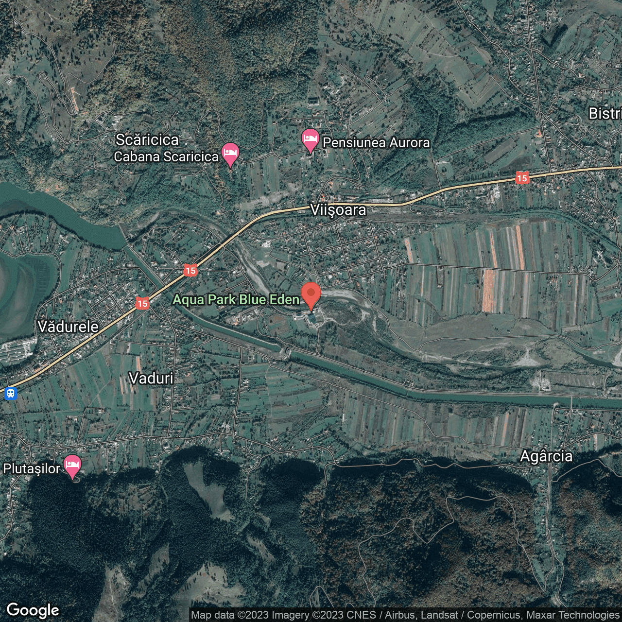 Poza harta hybrid, zoom 14, adresa Alexandru cel Bun Neamt, , judetul