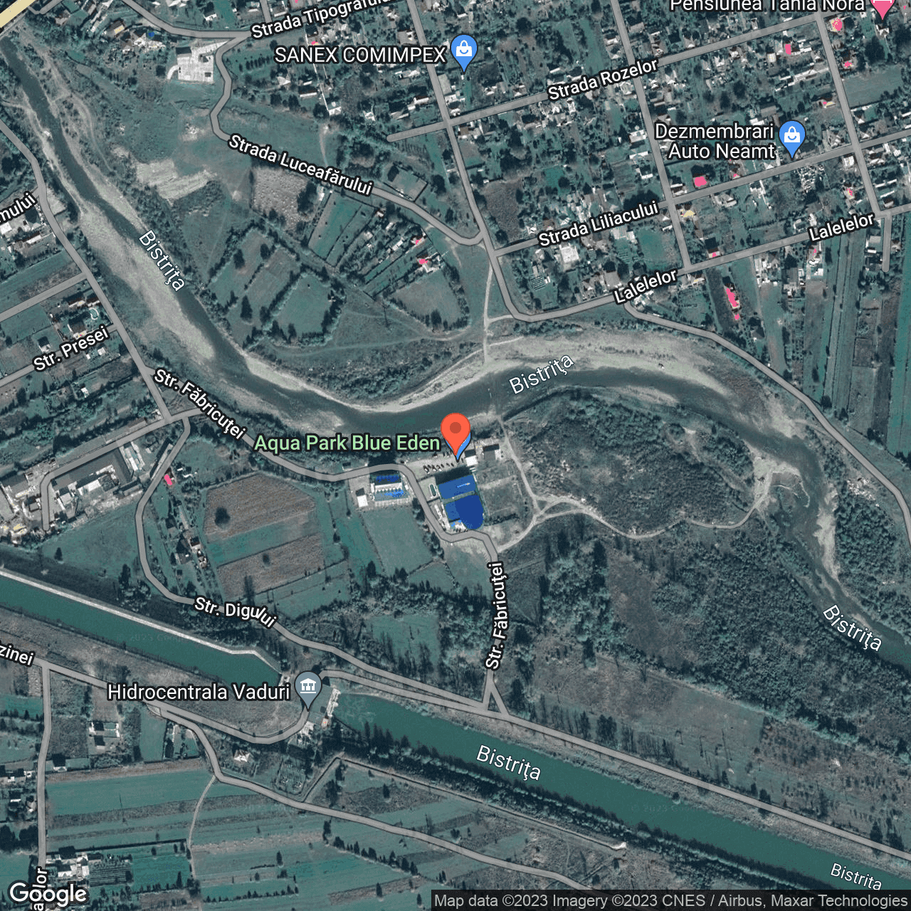 Poza harta hybrid, zoom 16, adresa Alexandru cel Bun Neamt, , judetul