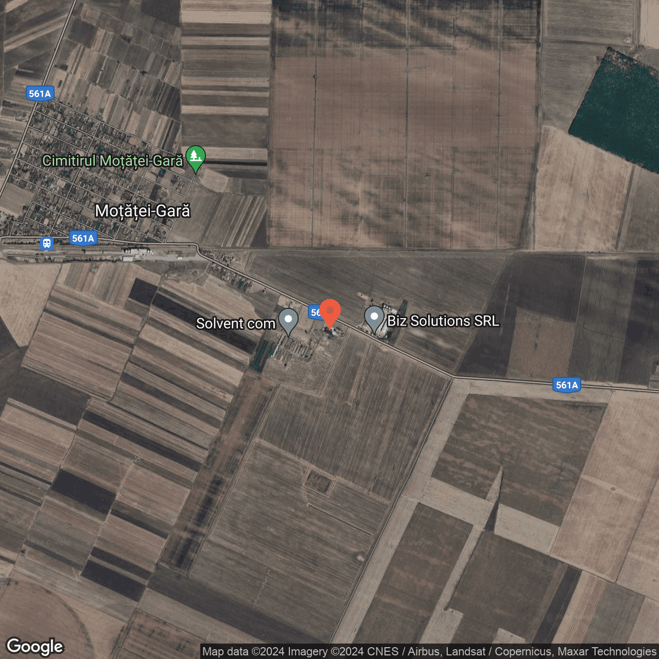 Poza harta hybrid, zoom 14, adresa Motatei Gara Dolj, , judetul