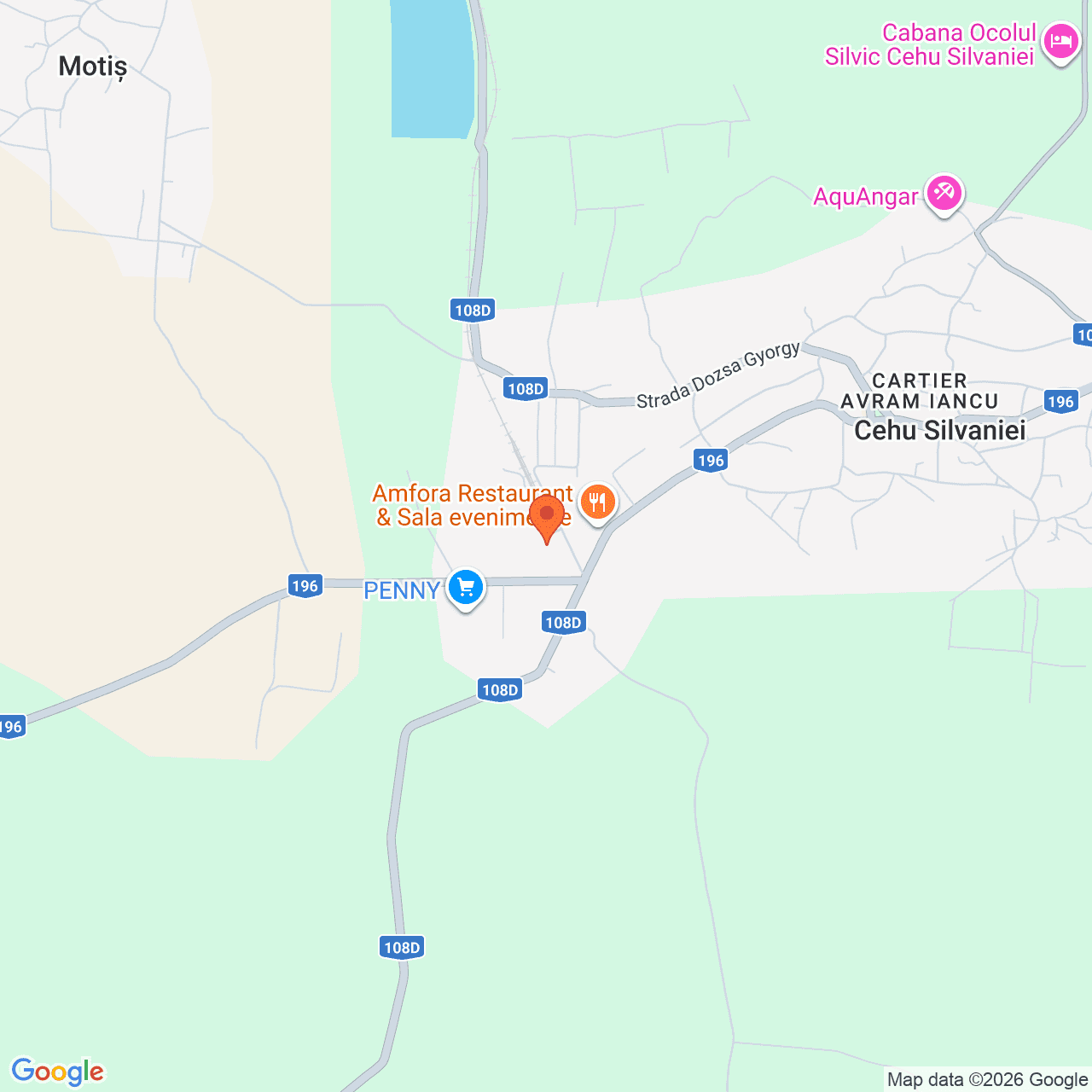 Poza harta streetview, zoom 14, adresa Cehu Silvaniei Salaj, , judetul