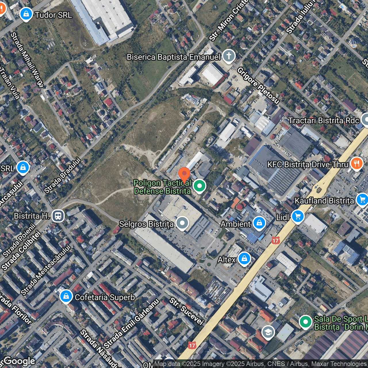 Poza harta hybrid, zoom 16, adresa Bistrita, str.Calea Moldovei, nr.16A, , judetul