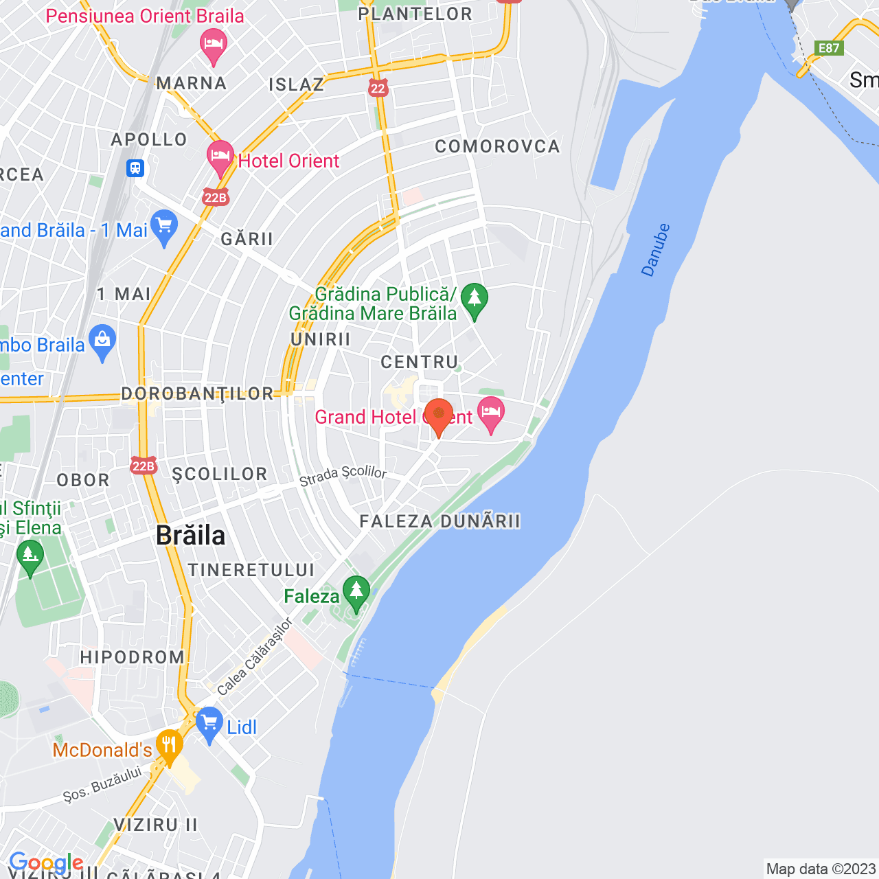 Poza harta streetview, zoom 14, adresa Danubiului 1, , judetul