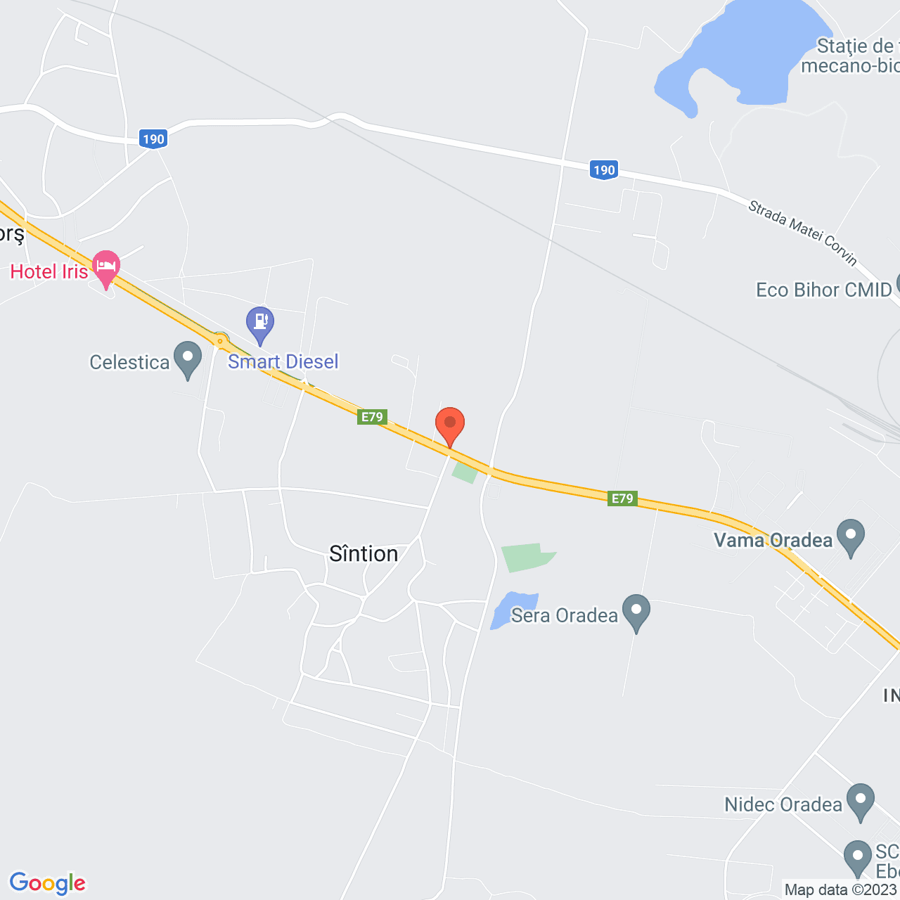 Poza harta streetview, zoom 14, adresa Bors, , judetul