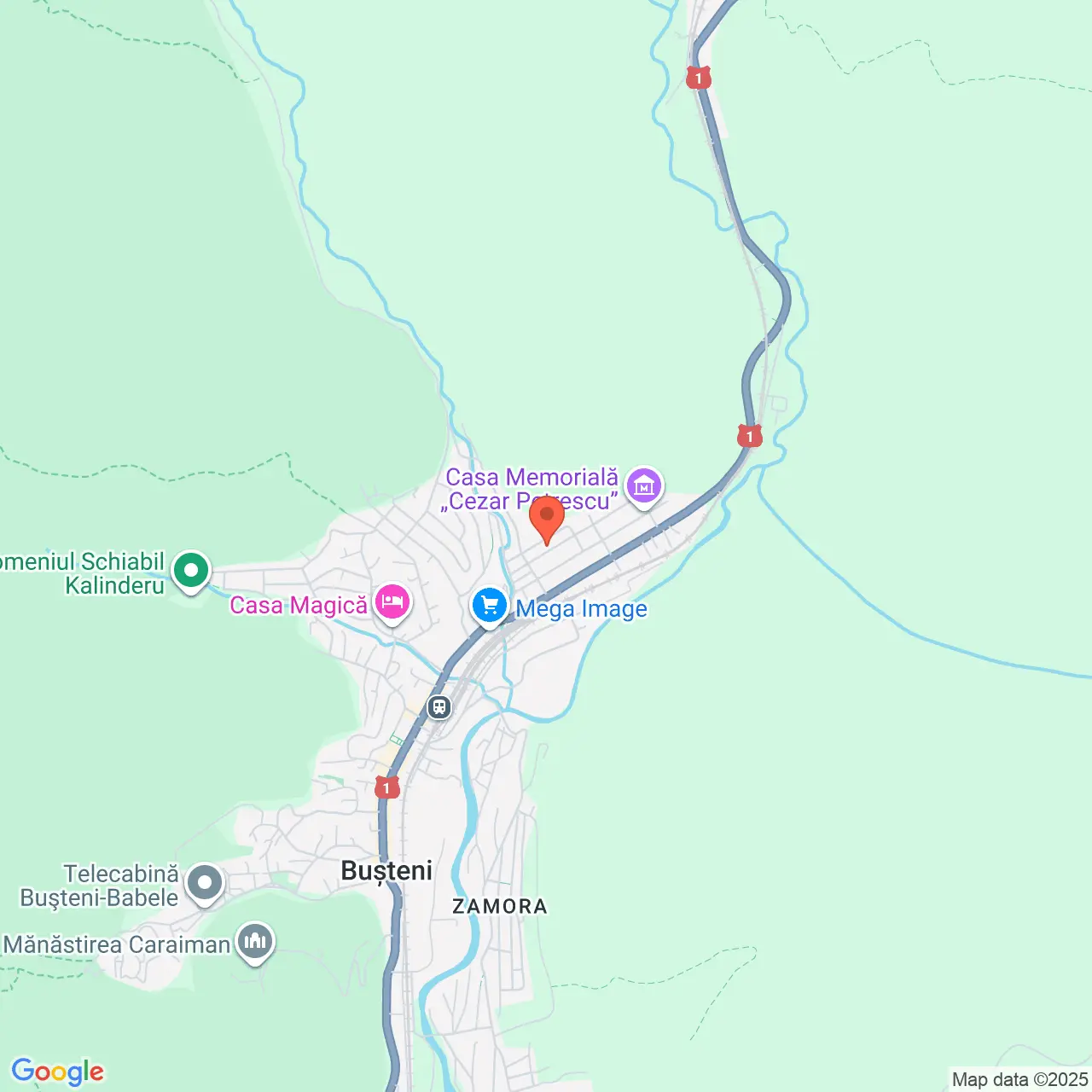 Poza harta streetview, zoom 14, adresa Buşteni, Str. Victoriei, nr. 11, Jud. Prahova, , judetul