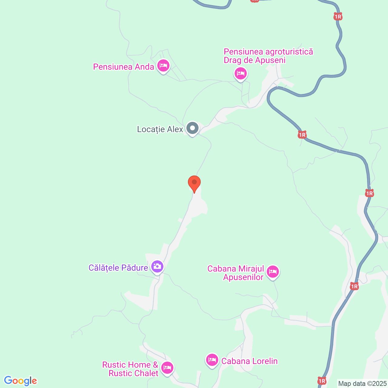 Poza harta streetview, zoom 14, adresa Calatele, judetul Cluj, , judetul