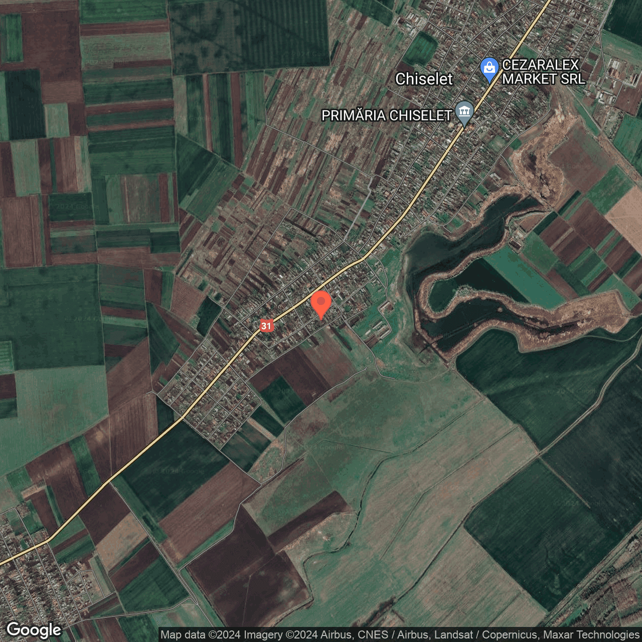 Poza harta hybrid, zoom 14, adresa Chiselet Calarasi, , judetul