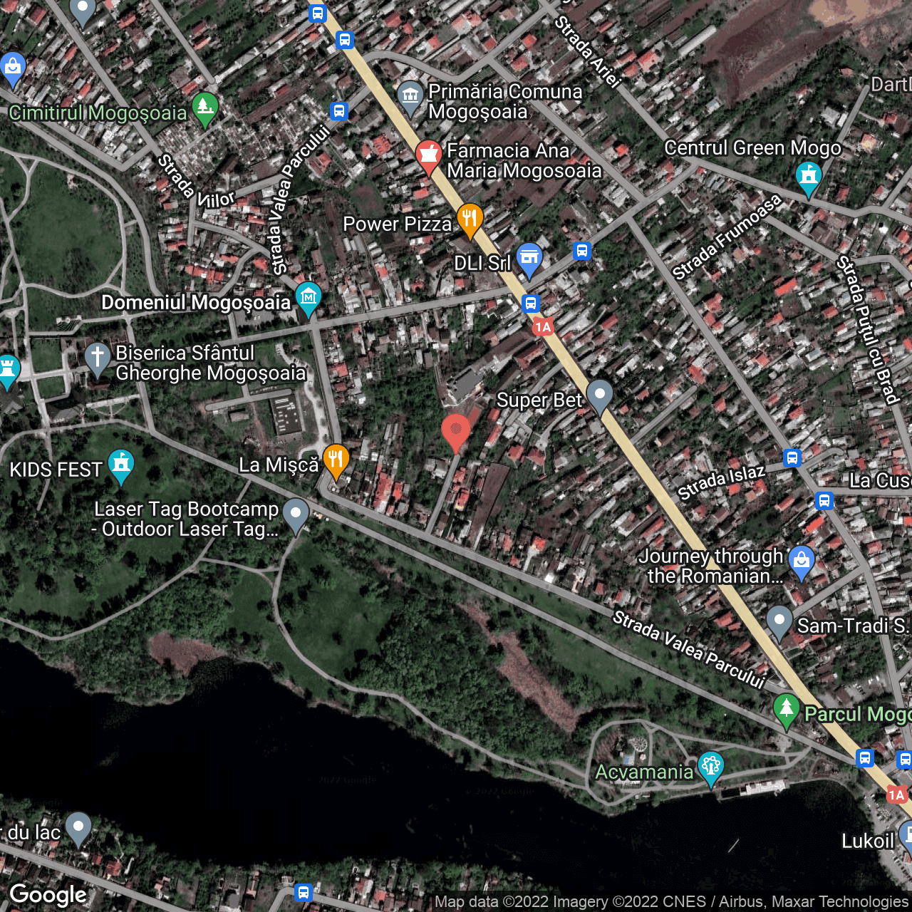 Poza harta hybrid, zoom 16, adresa Itrarea Scolii 3A, Mogosoaia, judetul Bucuresti Ilfov